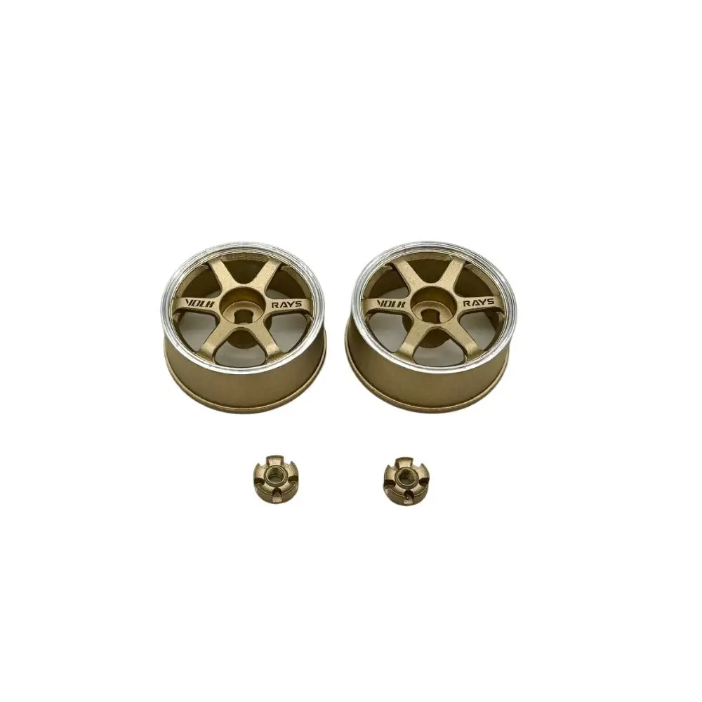 Ls Studio Rays Te37 Miniz Awd 1/24 Rc Drift Car Metal Wheel Hub 20Mm 1 Pair 1