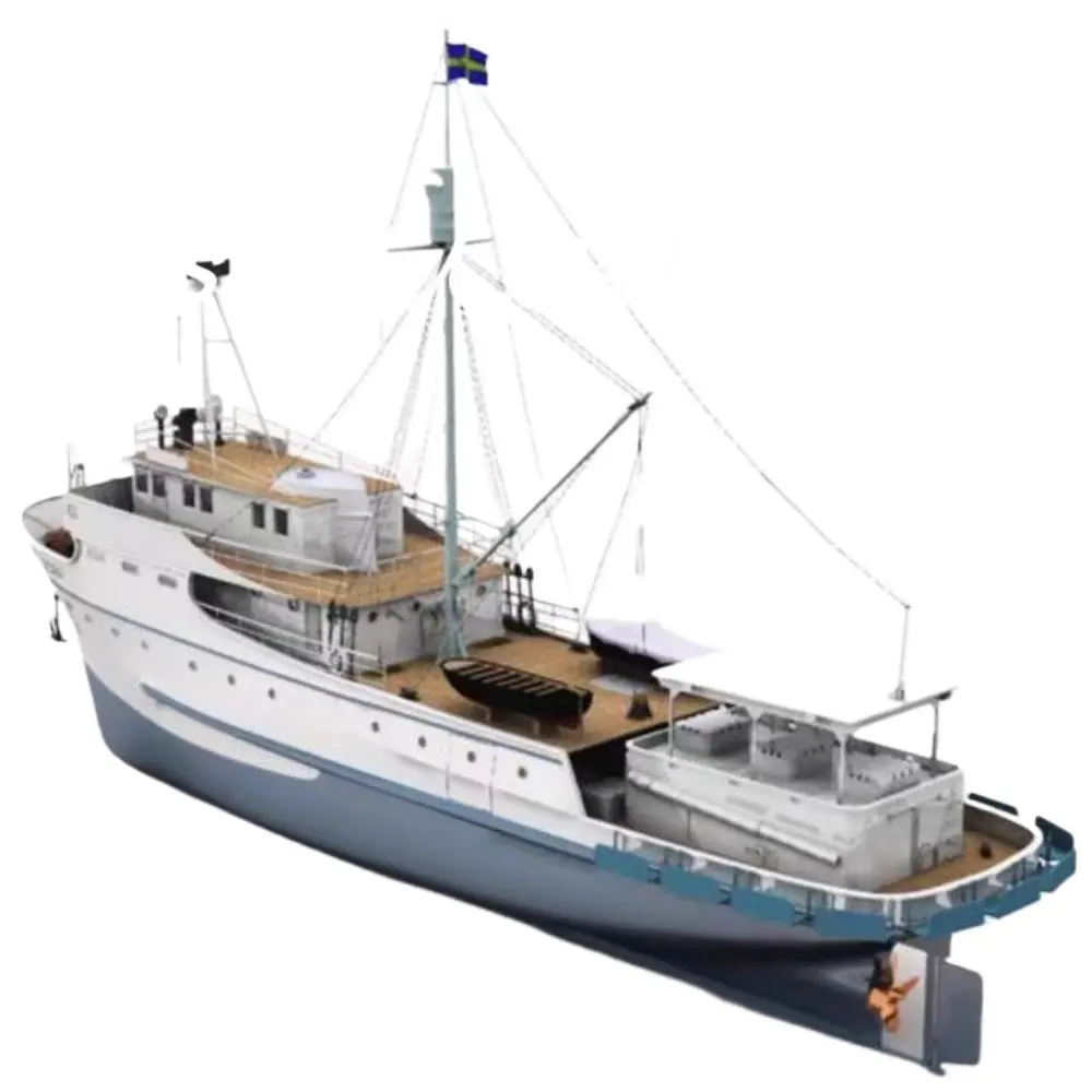 1/48 Rc Lucas Fish Boat Kit 1