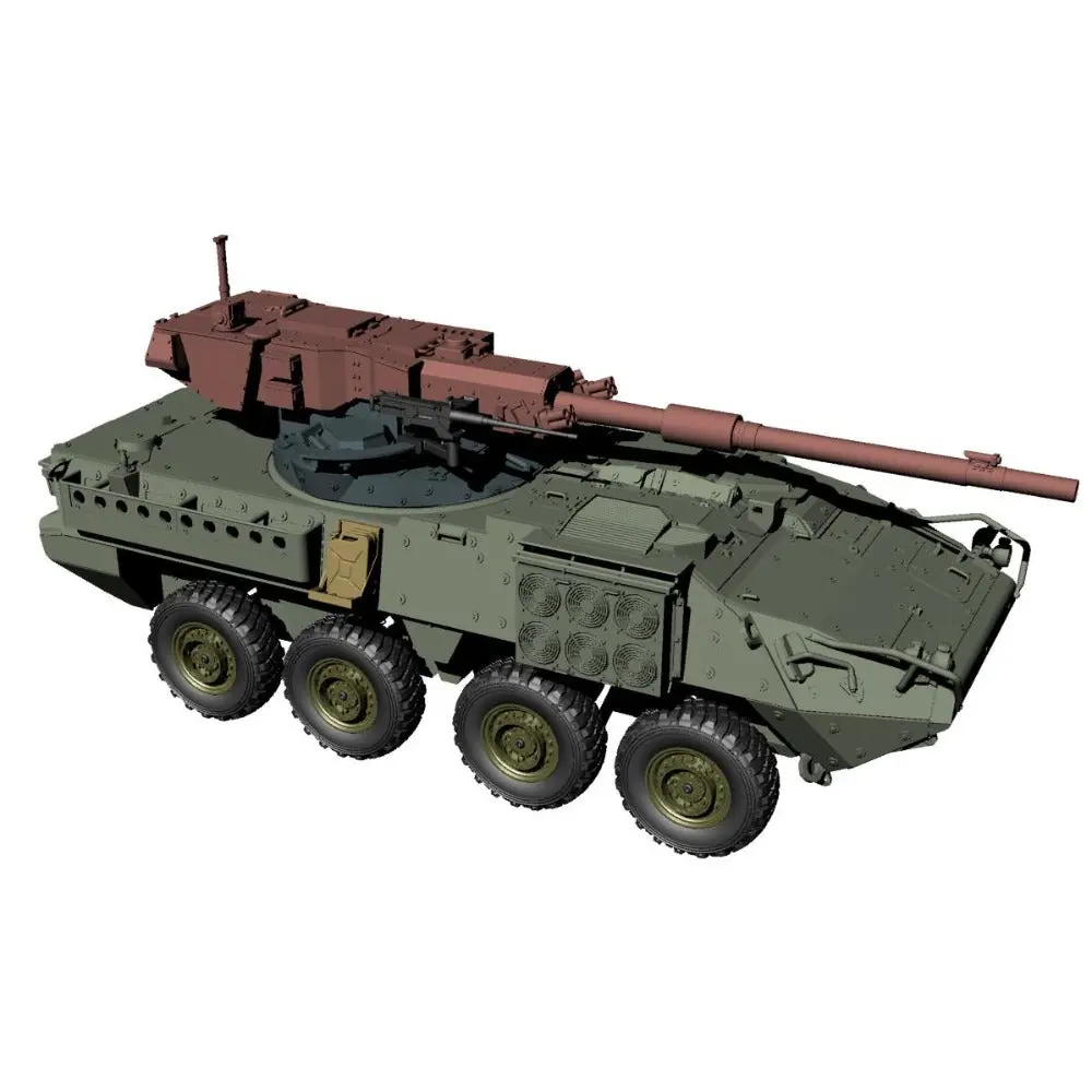 1/35 M1128 Stryker 8X8 Static Modification Rc Car Kit Rtr 1