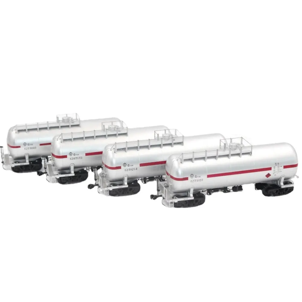 4Pcs 1:87 Ho G70k Tanker Truck Set 1