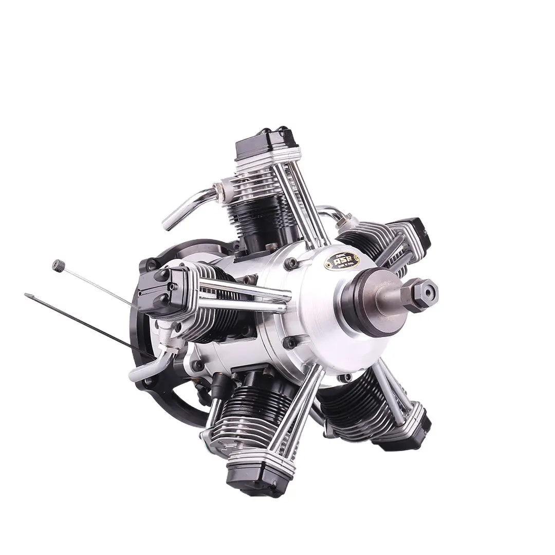 Asp Fs400ar Five-Cylinder Methanol Engine 65Cc For Rc Fixed-Wing Aircraft 1