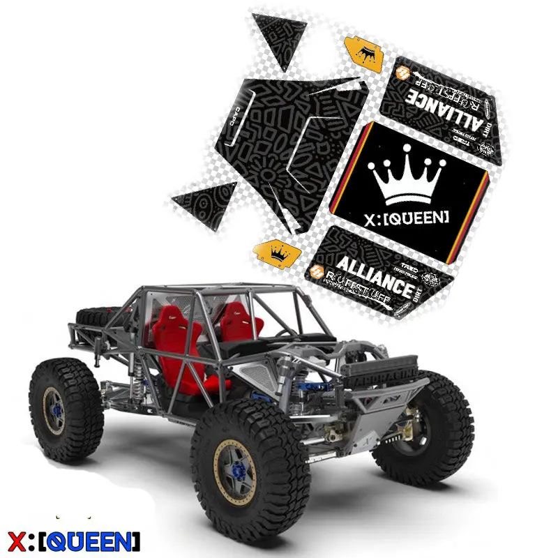 Capo Queen Cd1582x Bronco Ultra4 Remote Control Climbing Car Body Sticker 1