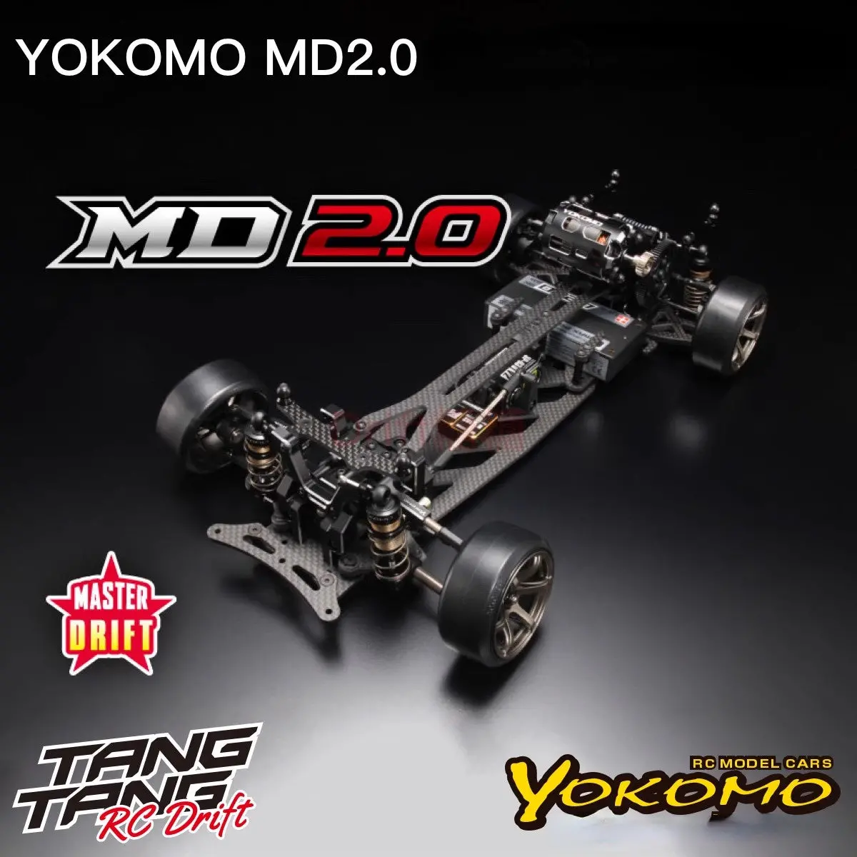 Yokomo Md2.0  1/10 Rc Master Drift Car Chassis Kit 1