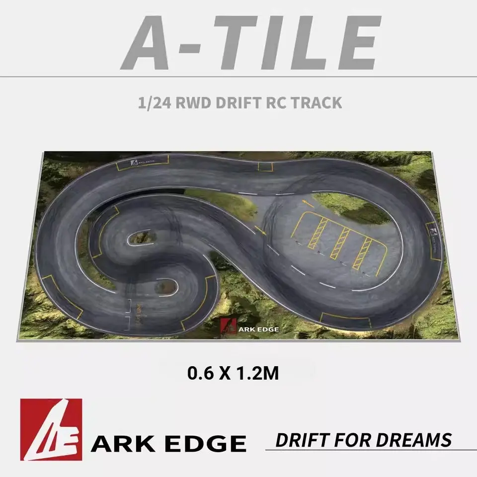 Arkedge A Tile 1/64 Nez-R Rc Drift Car 0.6X1.2M 1