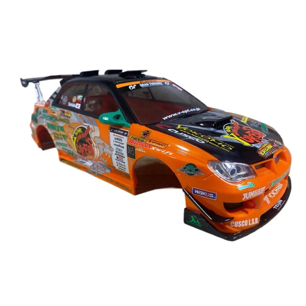1/10 Rc Drift Car Yukes Impreza Sc1389 Wheelbase 256Mm Sticker 1