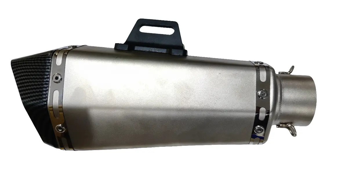 Akropovic Short Can Silver Exhaust 1