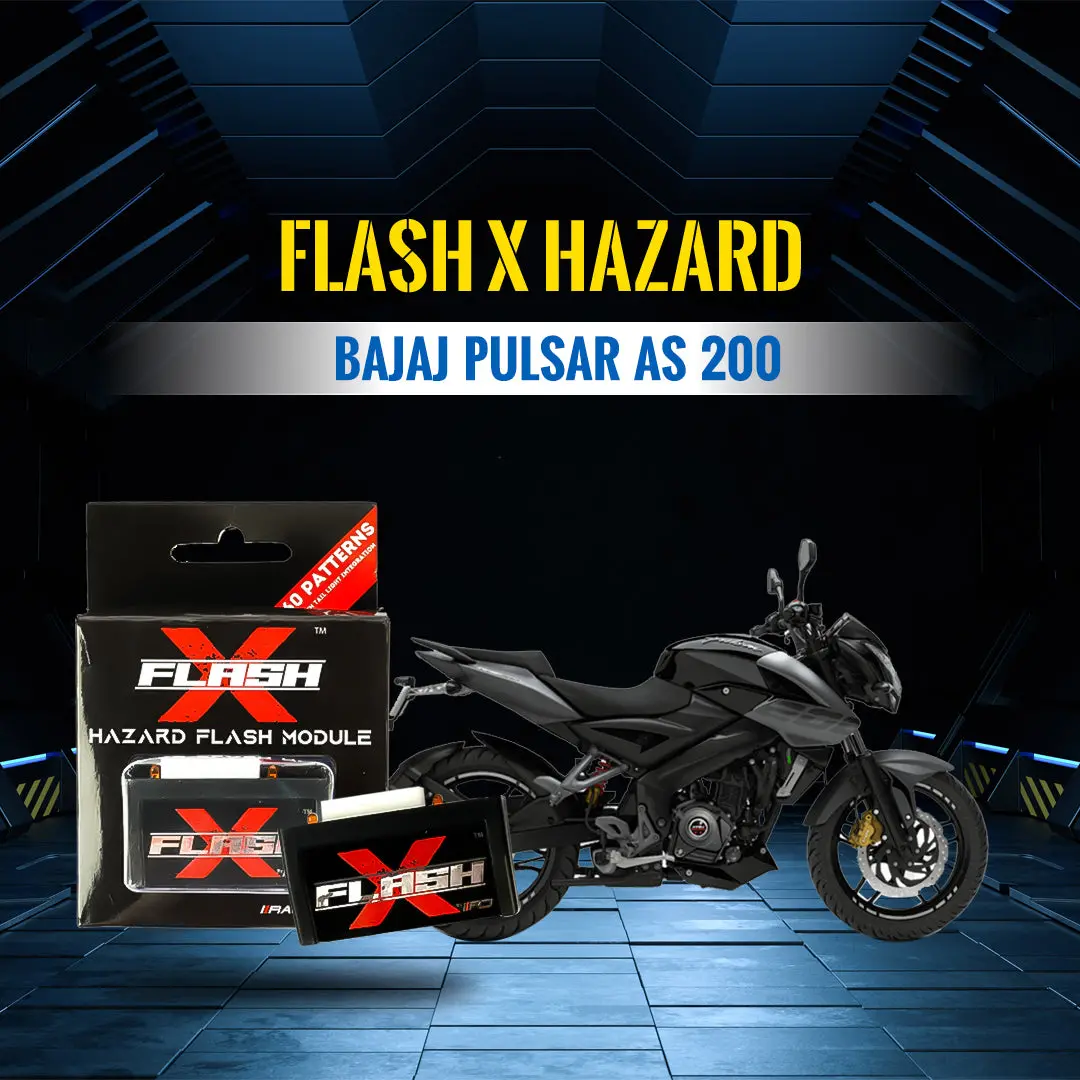 Flash X  Hazard For Bajaj Pulsar As200 1