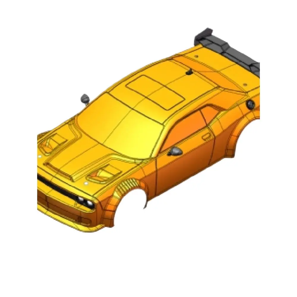 Hnr H9802 Rc Car Shell  With Light Assembly Repair Parts 1