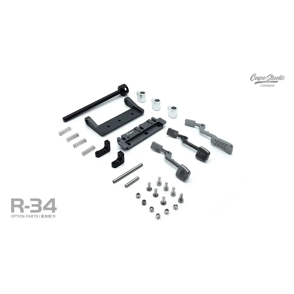 Capo Cd15829 Gtr R34 Rc Car Pedal Simulation Throttle Linkage 2