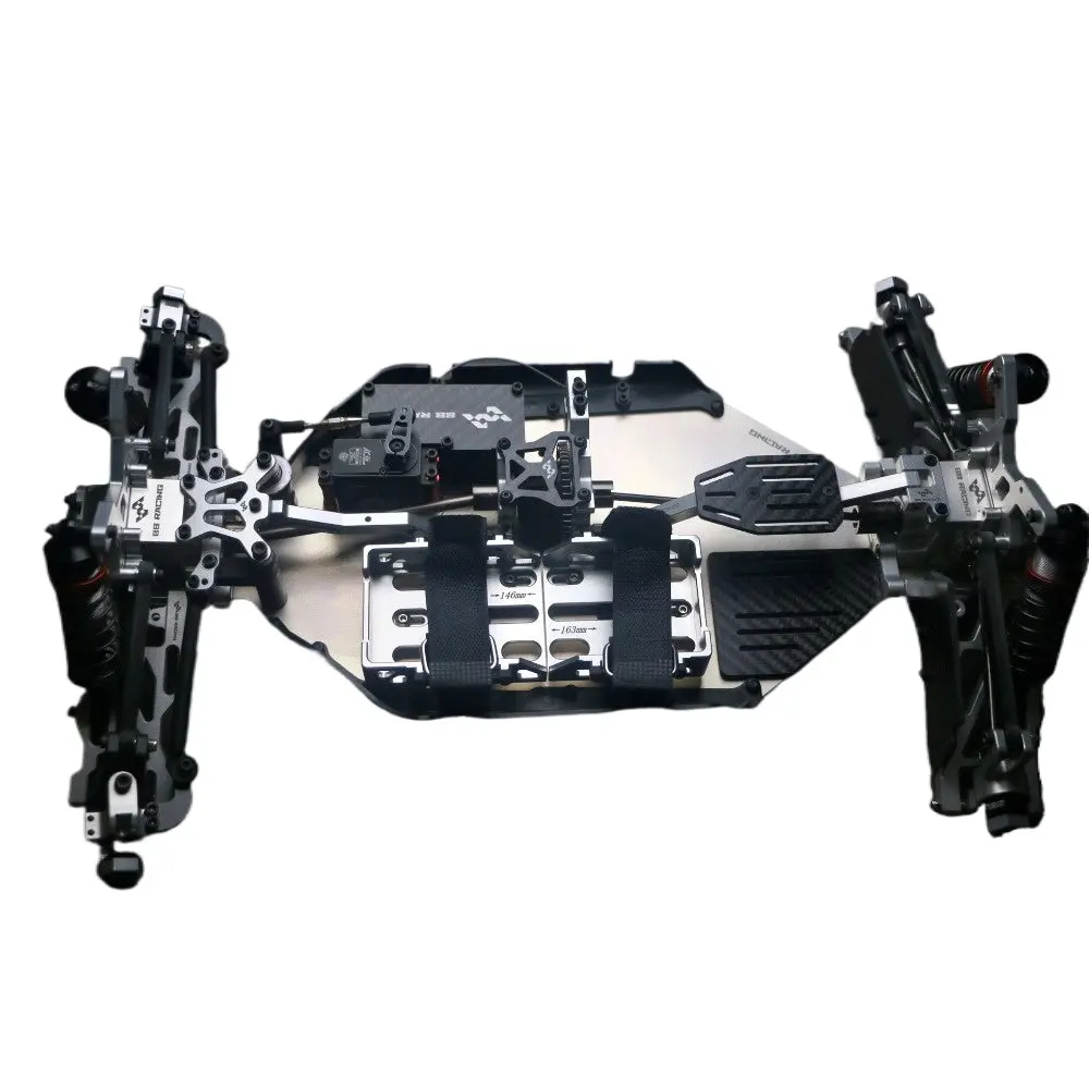 Km C3 Rc Rally Car Aluminum Alloy Front And Rear Support 1