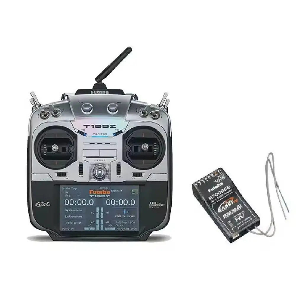 Futaba 18Sz Remote Control Radio Transmitter With Telemetry 2.4Ghz Fasstes R7008sb Receiver 2