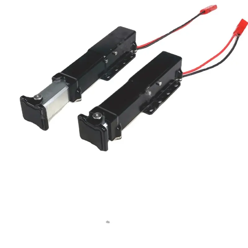 Electric Metal Parking Leg Bracket For 1/14  Remote Control Tractor Trailer 1