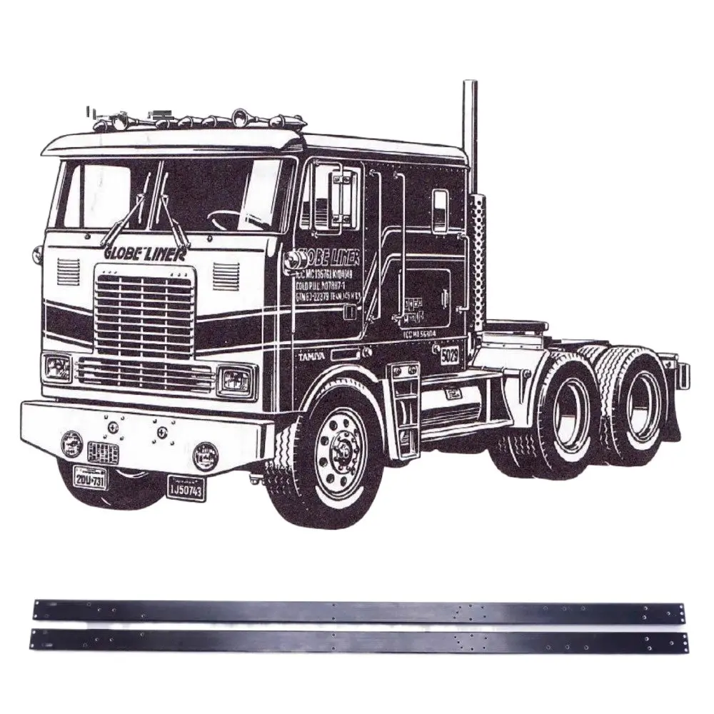 Tamiya 1/14 Globe Liner Rc Tractor 56304 Extension Girder 1