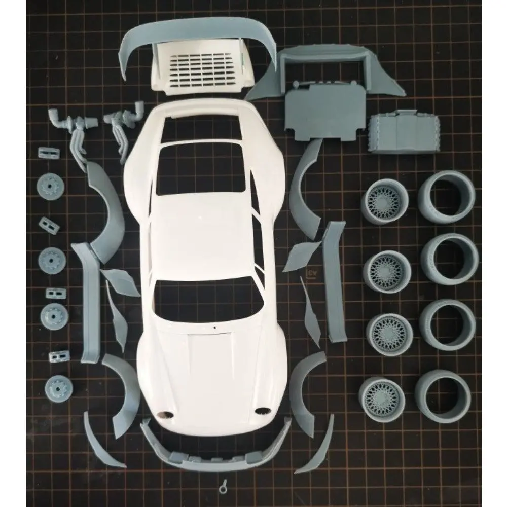 1/24 911Rwb 993 3D Print Op Kit For Tamiya 911Gt2 Model 1