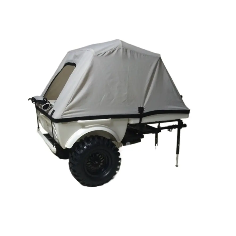 1/10 Rc Simulation Tent Trailer For Trx4 Scx10 Kit 1
