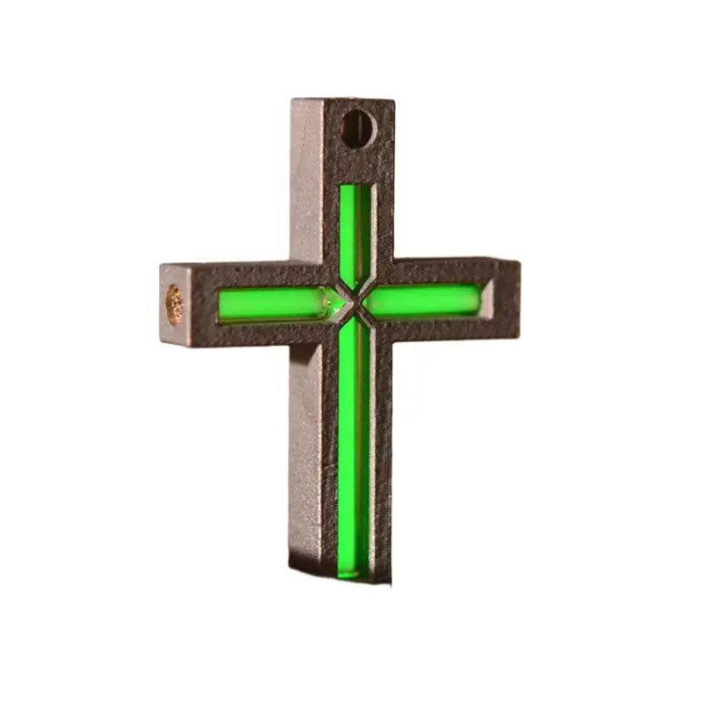 Titanium Alloy Cross Tritium Trachea Self-Luminous For 25 Years 1