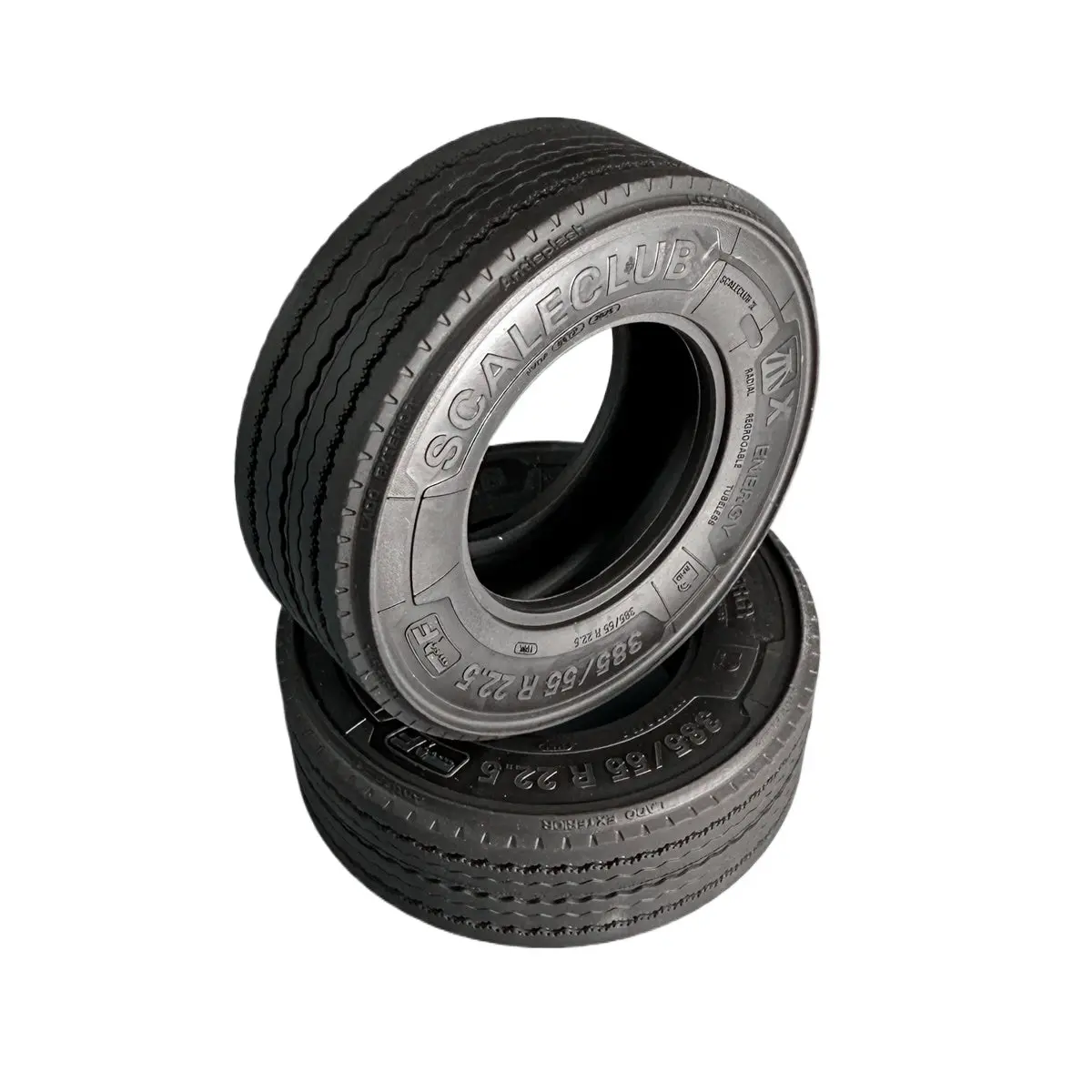 Scaleclub 1/14 Tamiya Rc Tractor Tires 1