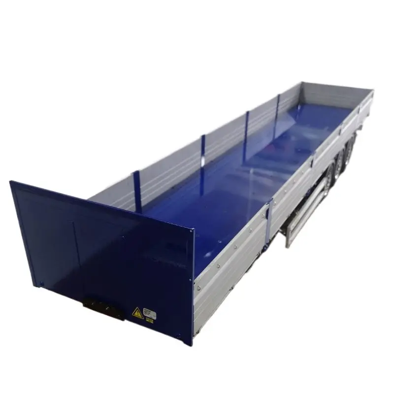 Aluminum Alloy Fence Trailer Diy Kit For 1/14 Tamiya Rc Tractor 2