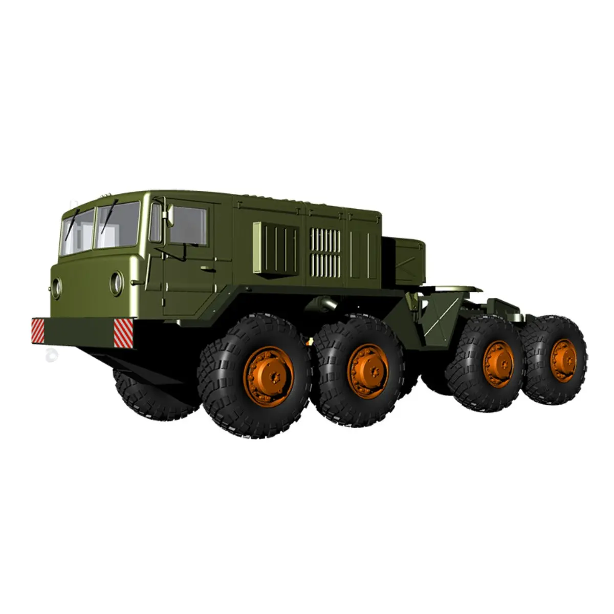 1/35 Maz537 Rc Military Truck Static Modification Assembly Climbing Vehicle Kit Rtr 1