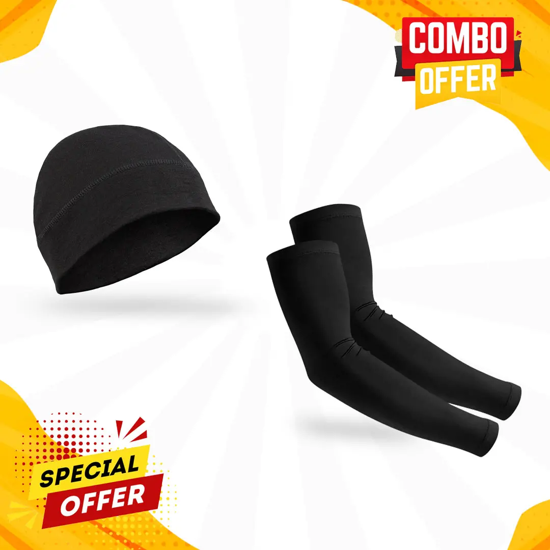 Skull Cap & Arm Sleeve Combo 1