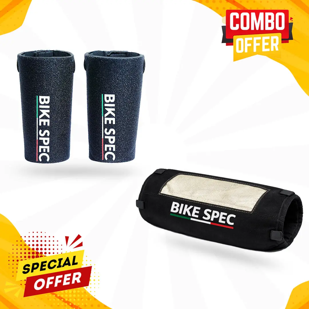 Bikespec Front Fork Seal Cover And Mono Fork Seal Cover - Combo 1
