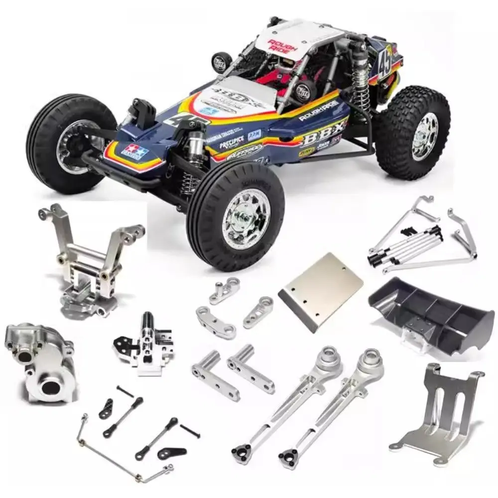 Tamiya 1/10 Bbx Bb-01  Buggy Rc Car Upgraded Aluminum Alloy Frame Accessories 1