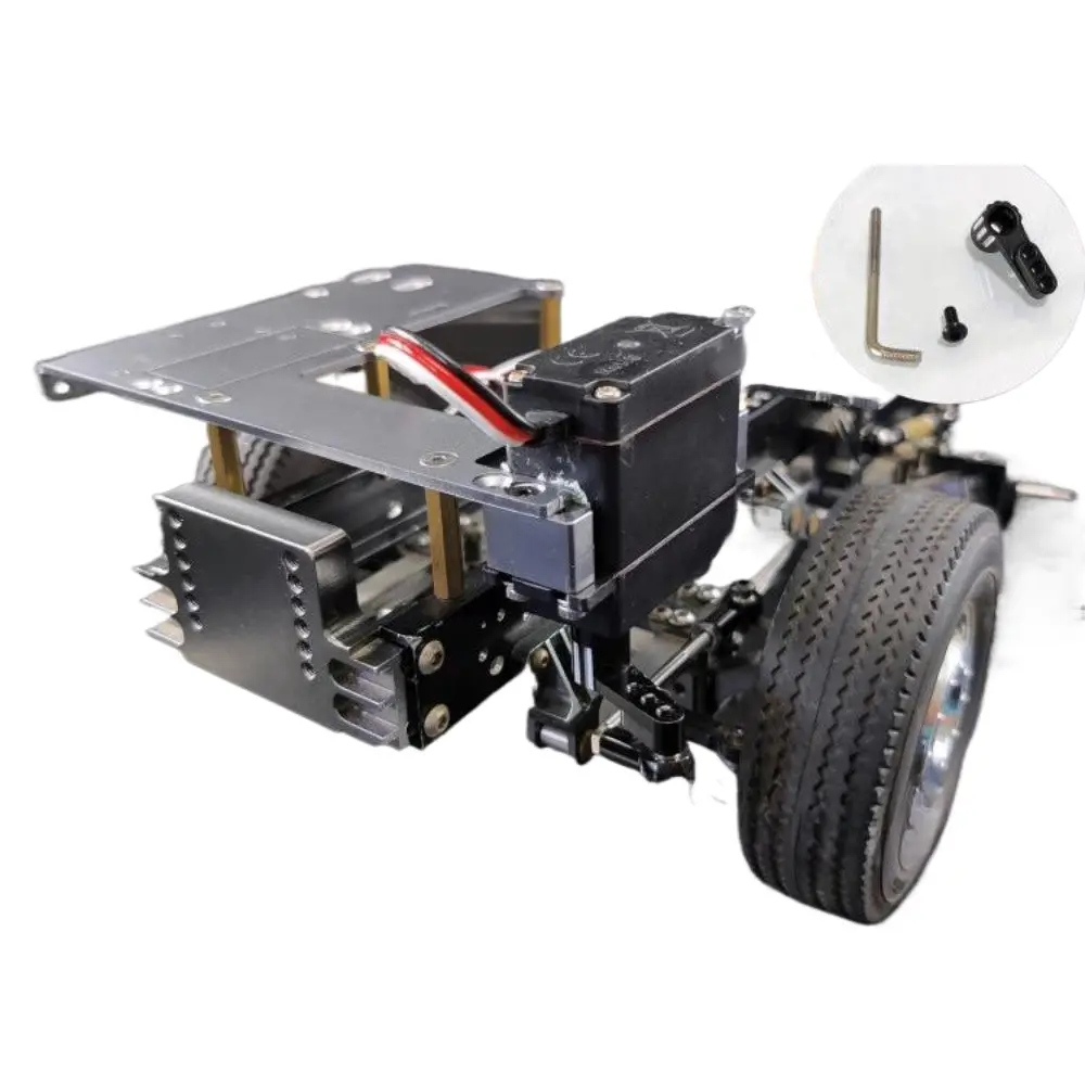 Aboveboard Hobby 1/14 Tamiya Rc Tractor Front Axle Steering Steering Gear Mounting Kit 1