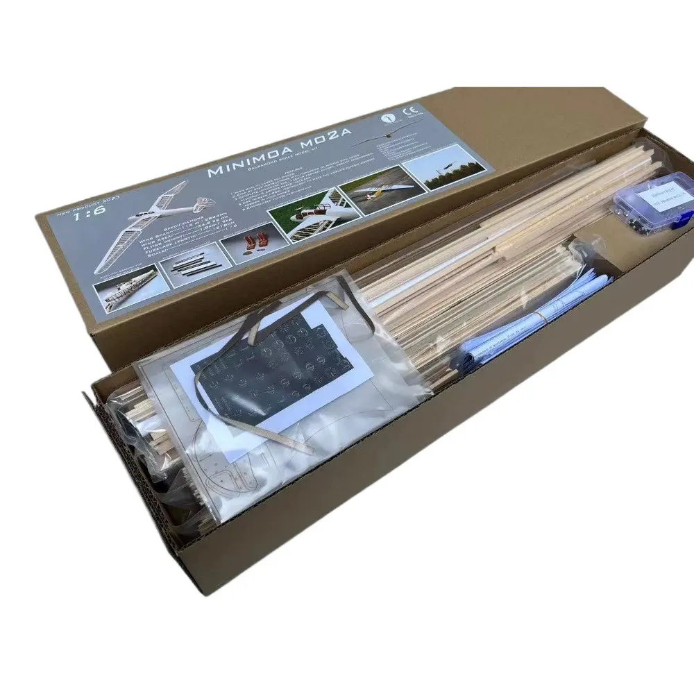 Minimoa 1/6 Scal Mo2a Model Rc Airplane 2844 Mm Wingspan Kit 1