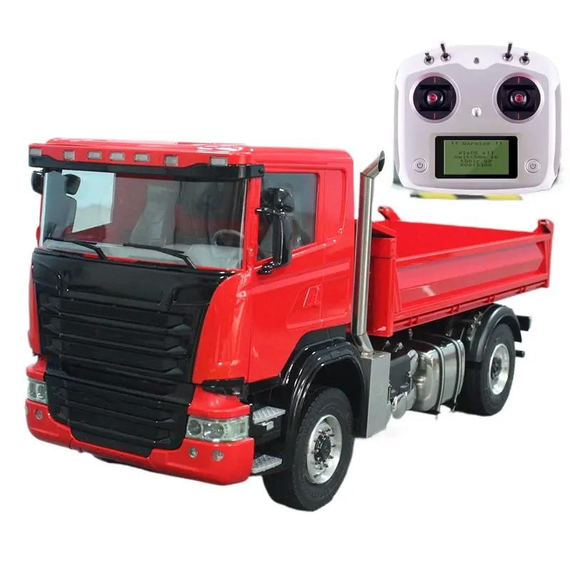 1/14 Tamiya Scania R730  4X4  Remote Control Dump Truck With Light Sound  Rtr 1