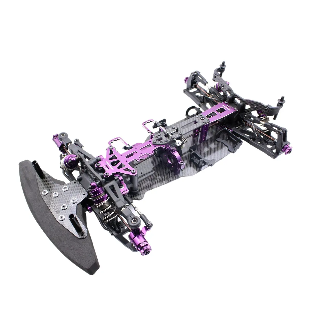 Snrc S86egt V2 330 360 406 1/8 Rc Car Frame Kit 1