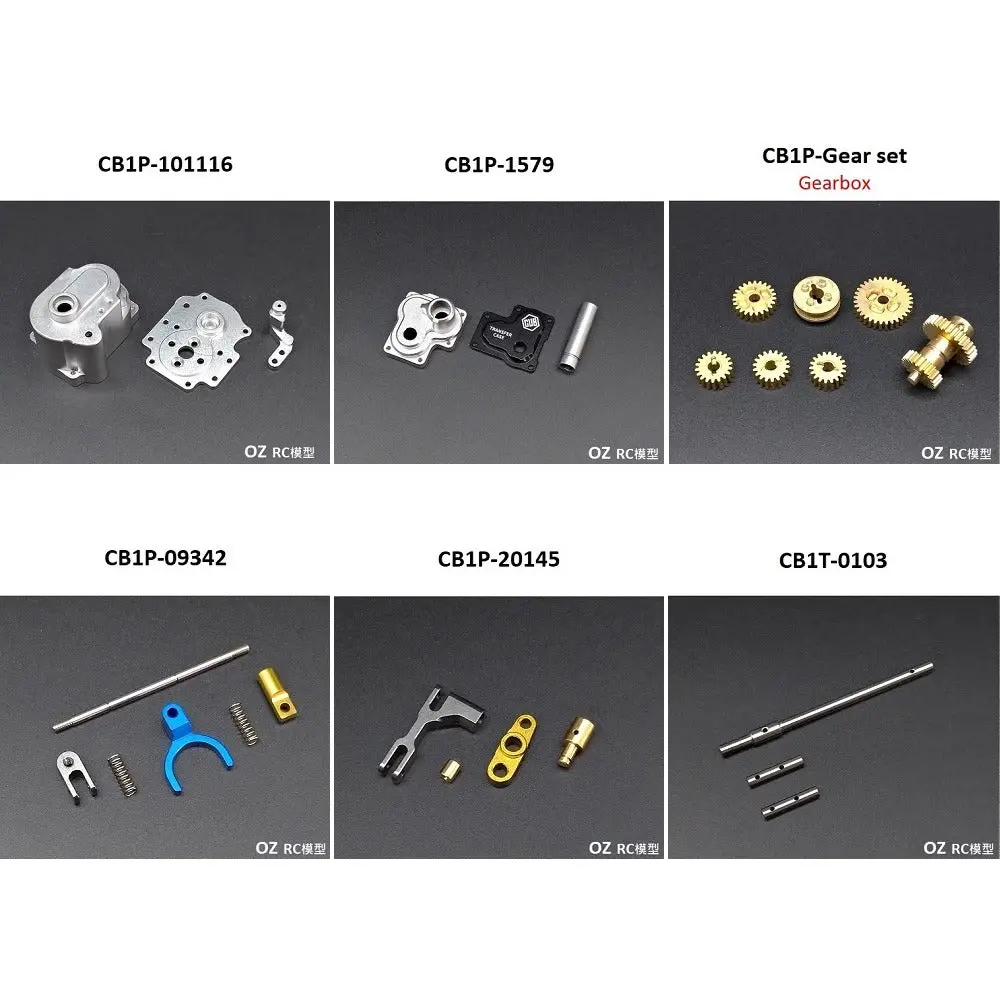 Capo Cub1 Cub2 1/18 Rc Car Gearbox Transfer Case Parts 1