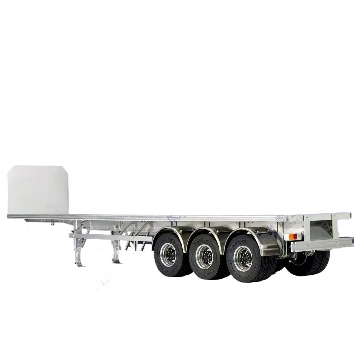 1/14 Tamiya Full Metal 3 Axle Container Hanging Chassis Trailer 91Cm Length 1
