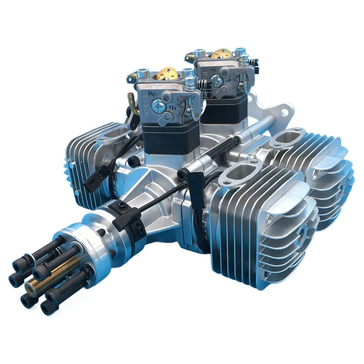 Dle 120T4 Four-Cylinder Gasoline Engine 120Cc For Rc Fixed-Wing Aircraft 1