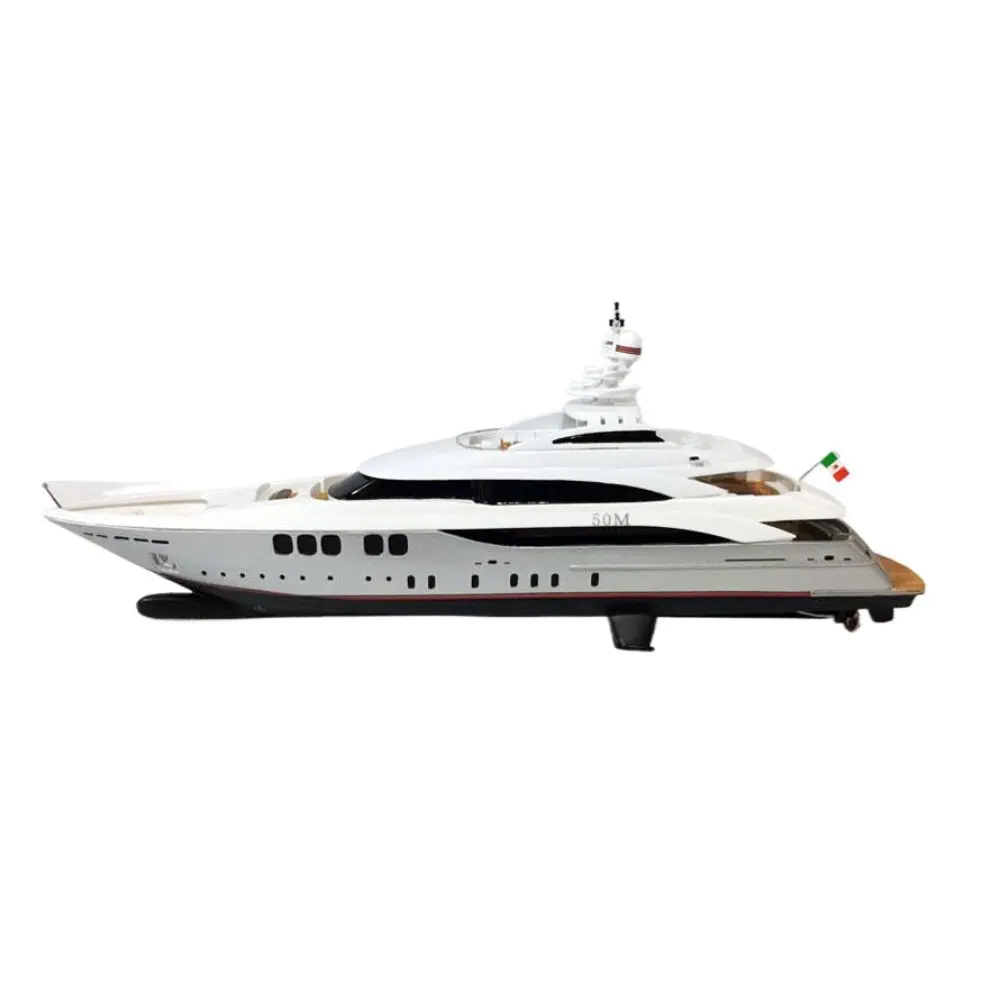 Mondo Marine 1/500 Yacht Plastic Model With Base 1