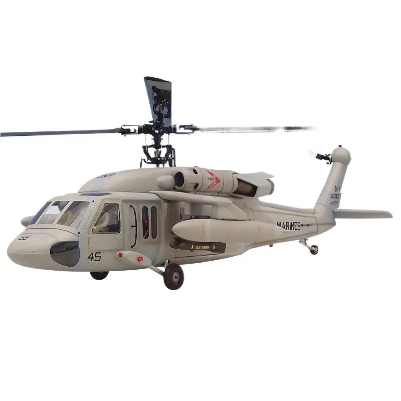 500 Scale 500Uh-60 Black Hawk Rc Helicopter Case Fuselage For Align T-Rex500 Esp 2