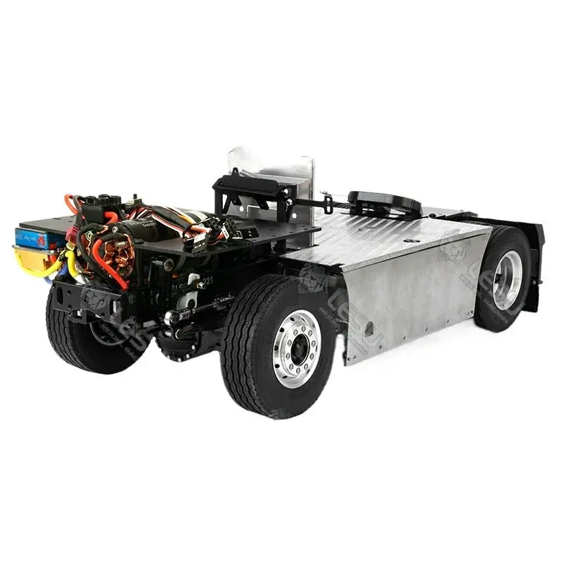 Lesu 4X4 Airbag Suspension Metal Chassis For 1/14 Tamiya Rc Scania R470 R620 770S 1