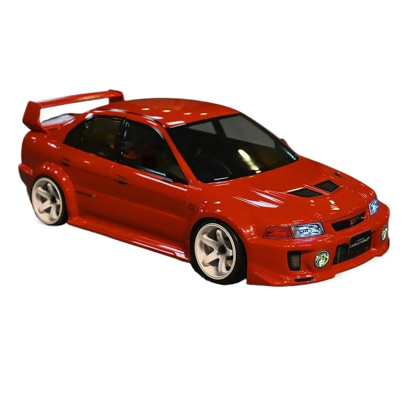 Evo5 Lancer Evolution Evo 1/10 Rc Flat Rally Drift Ca Pc Car Case 1