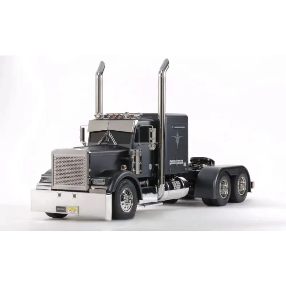 Tamiya Rc 1/14 Truck New King Hauler Matte Black Version Tractor Kit 56356 1