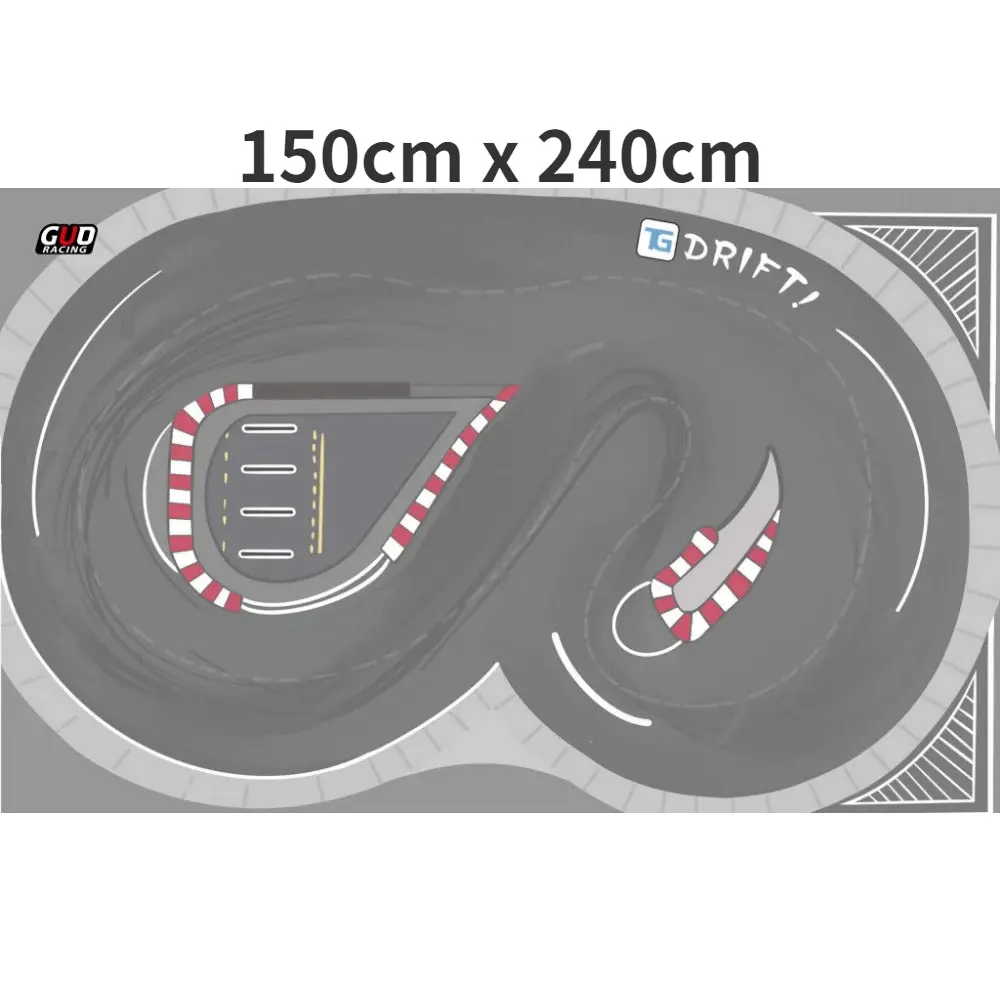 Drift Track Runway For 1/28 1/24 Kyosho Miniz Miniq Xrx Hgd1 Drz Wltoys Rc Drift Car 3