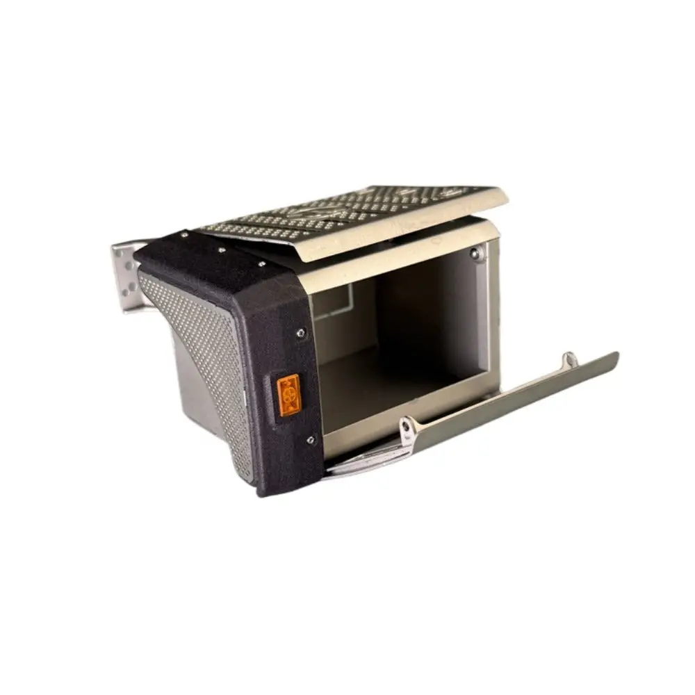 Scaleclub 1/14 Tamiya Rc Tractor Euro6 Stainless Steel Toolbox Miniature 1
