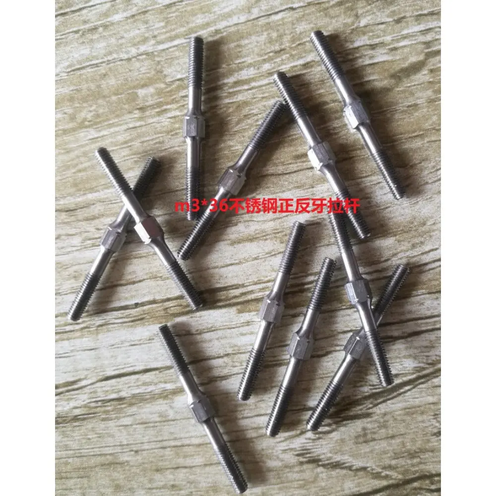 Ss M3 Double-Ended Threaded Tie Rod For 1/10 Yokomo Yd2 D5 Sakura D5s Mr Mst Rc Drift Car 9