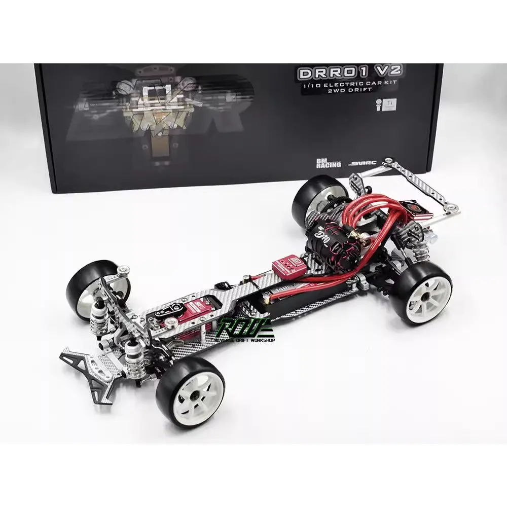 Bm Racing Drr01-V2 1/10 Rc Rwd Drift Frame With Electronics Version Rtr 1