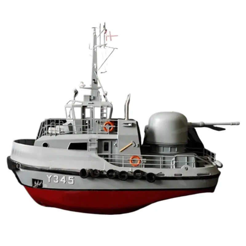 1/48 Rc Eisen Battleship Armed Tugboat Kit Model 1