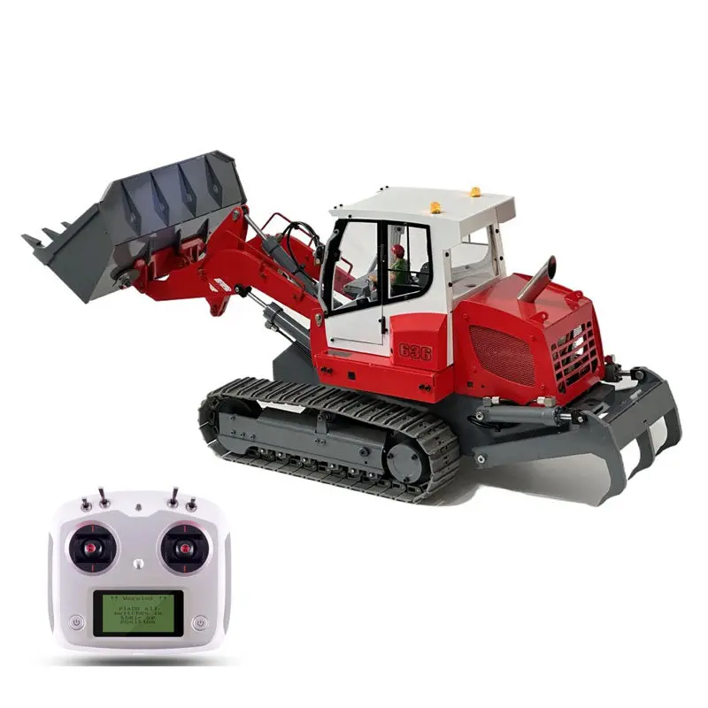Jz636 Rc 1/12 Hydraulic Metal Crawler Loader Rtr 1
