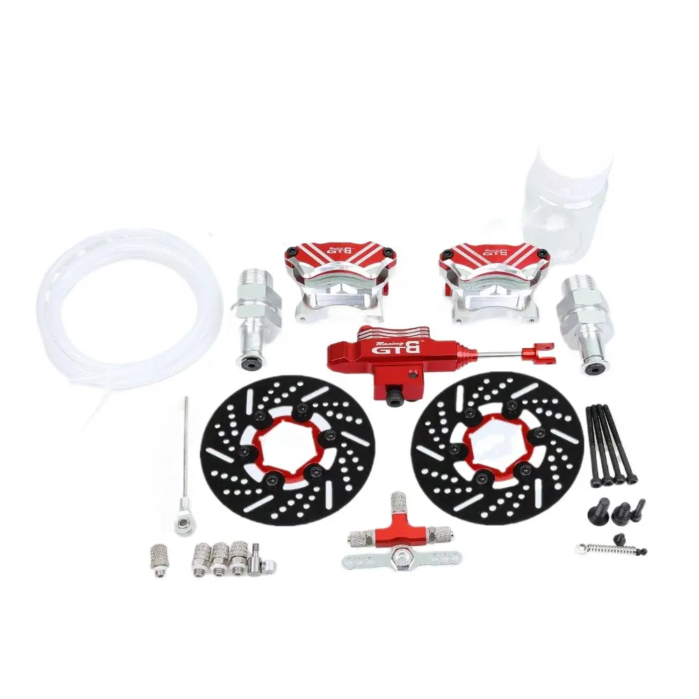 Gtb Front Hydraulic Brake System For 1/5 Km Hpi Rovan Baja 5B Rc Car 1