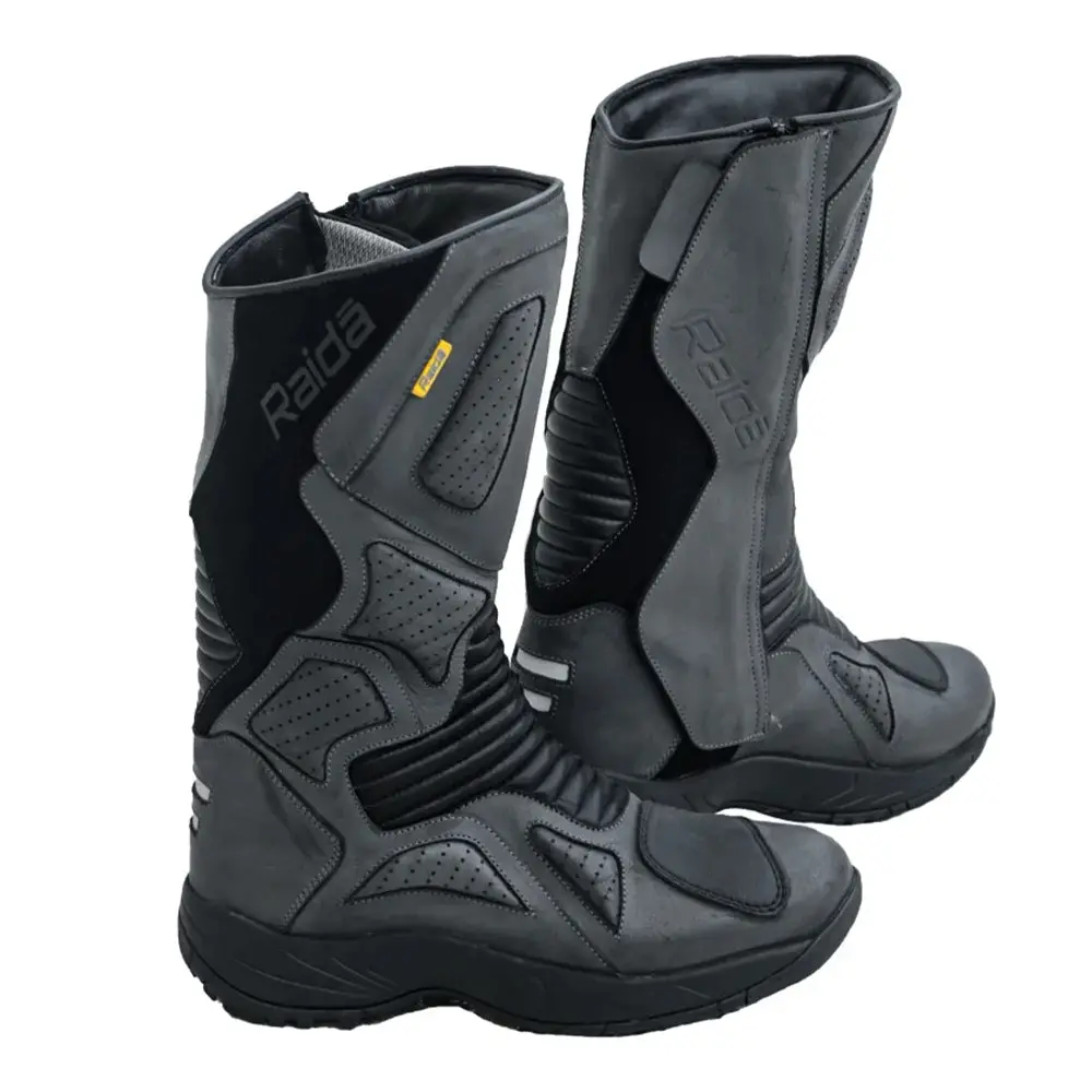 Explorer - Motorcycle Touring Boots (Grey) 1