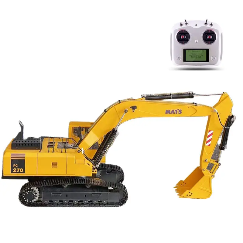 1/12 Pc270 Full Metal Remote Control Hydraulic Excavator Rtr 1