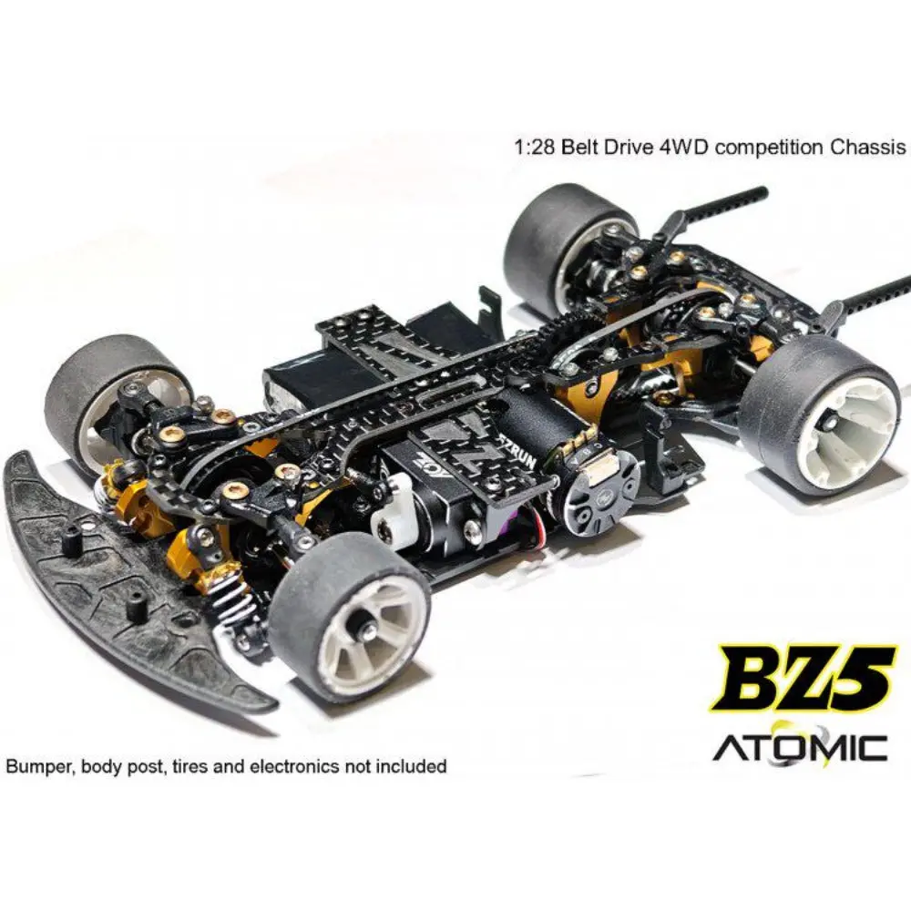 Atomic Bz5 1/28 4Wd Belt Drive Rc Drift Car Kit 1