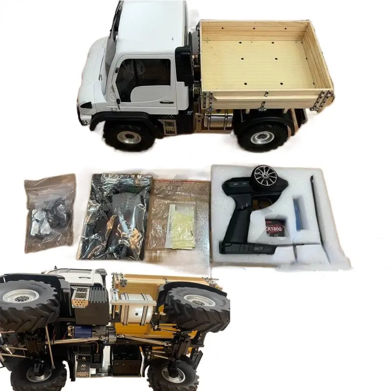 1/10 Rc 4Wd Metal Chassis U423 Unimog  Rtr 1