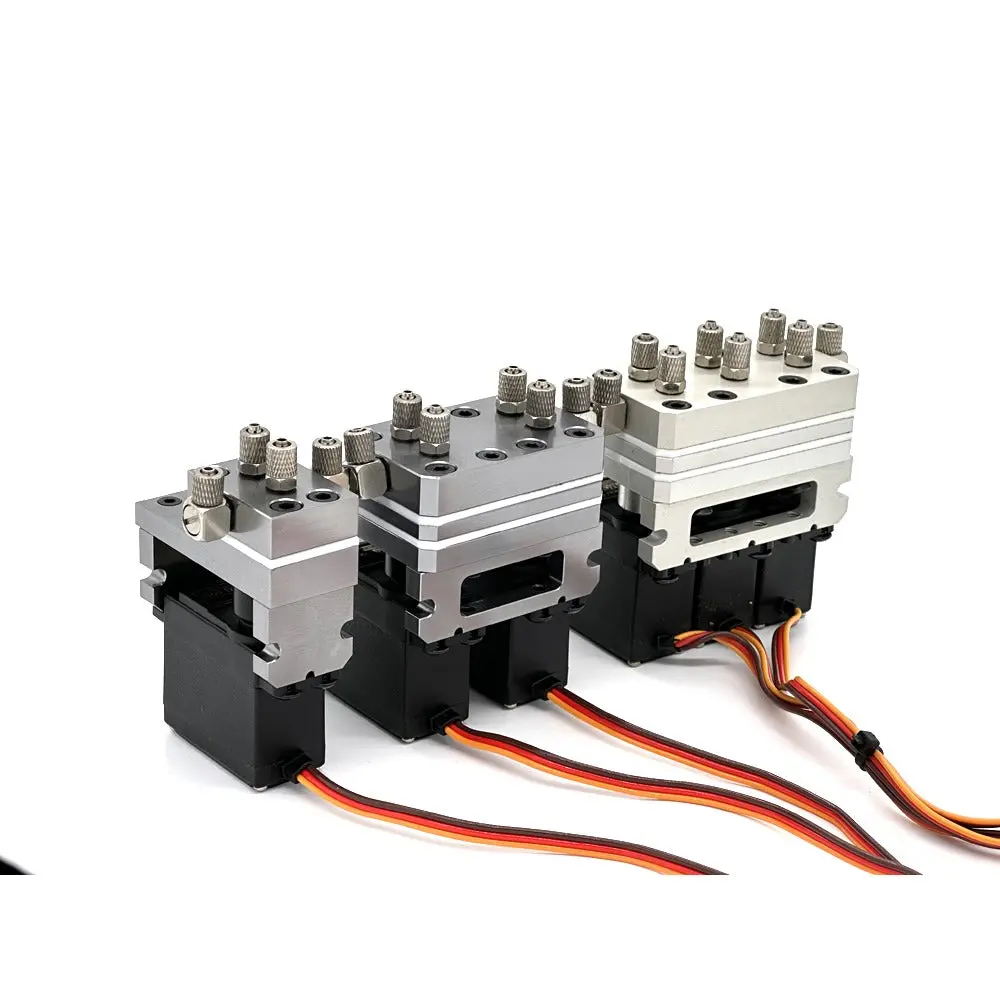 Wst J-16 1/12 Hydraulic Excavator 1-6Ch Directional Valve With Medium Oil Return Function 1